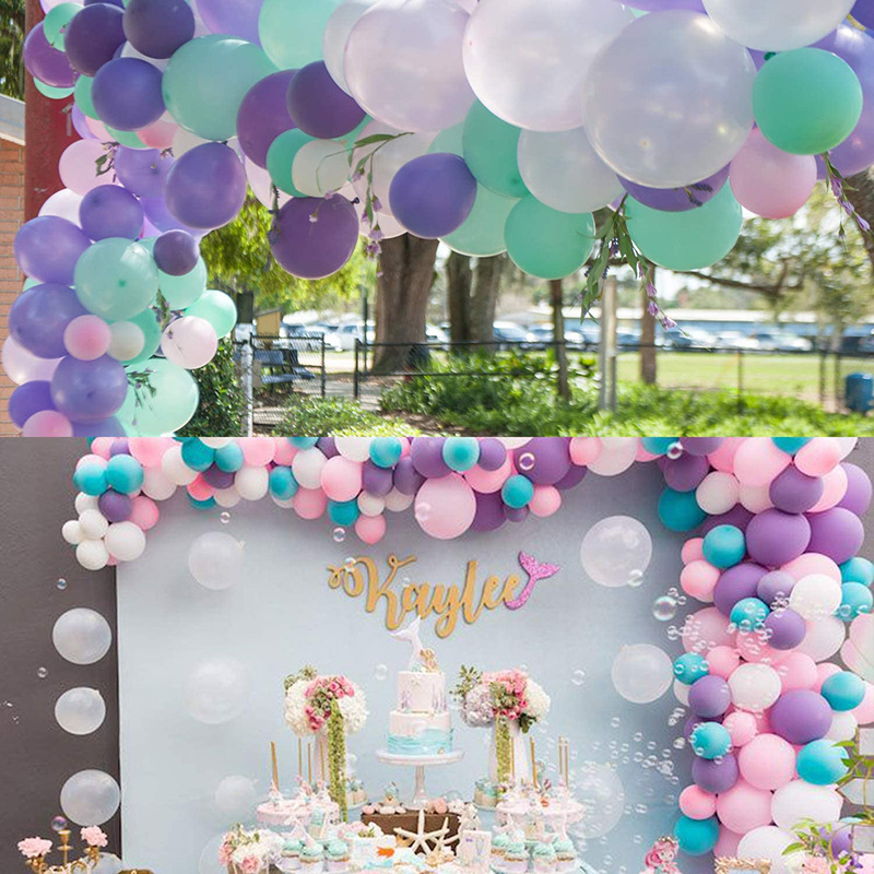 Wholesale Happy Birthday Party Decoration Balon Globos Set Metallic Latex Biodegradable Helium Ballo